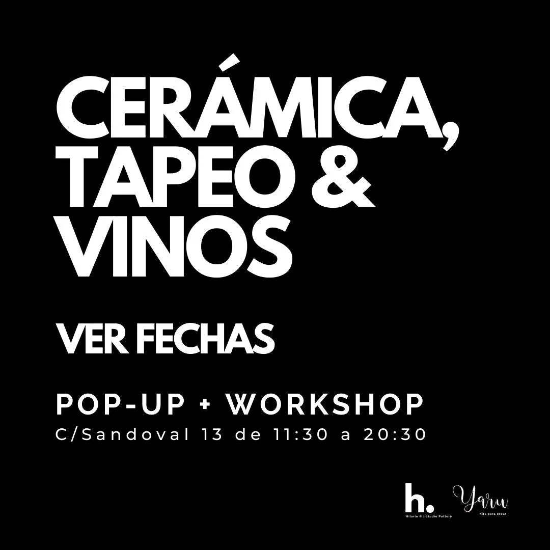 Cerámica, Tapeo & Vinos ® - Hilario Studio Pottery 