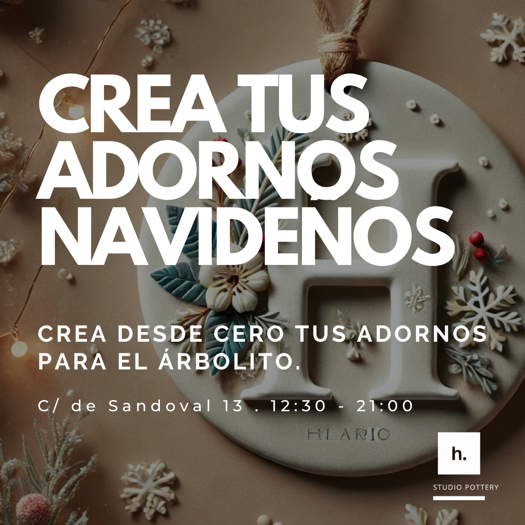 Crea tus adornos navideños.