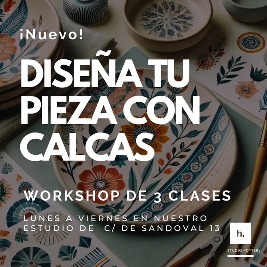 Diseña tu pieza con Calcas Cerámicas.