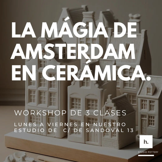 La mágia de Amsterdam en cerámica.