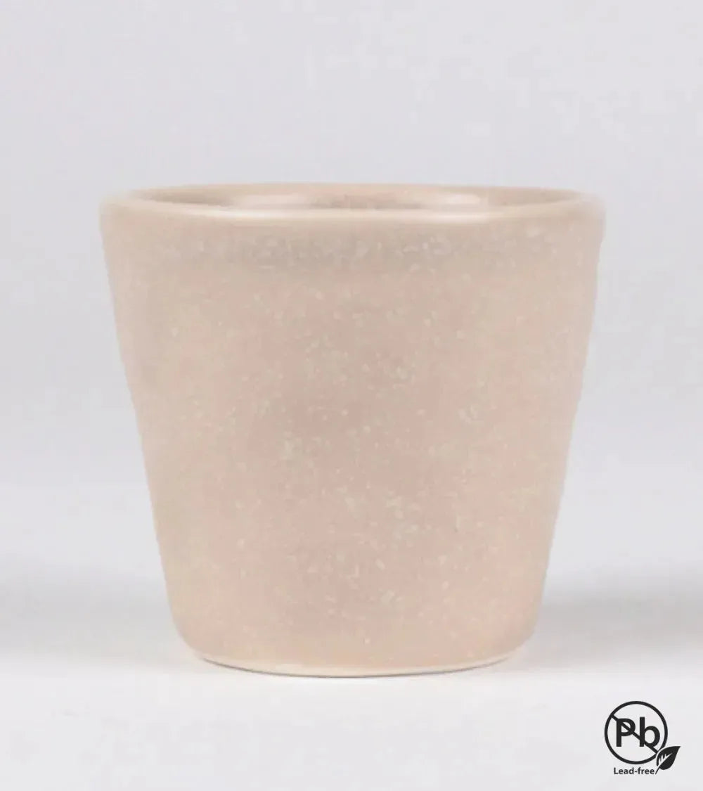 Esmalte crema con efecto claro para baja temperatura. - Hilario Studio Pottery 